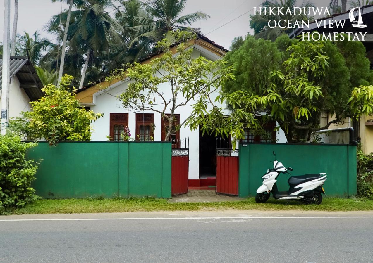 Hikkaduwa Ocean View Homestay Exteriér fotografie